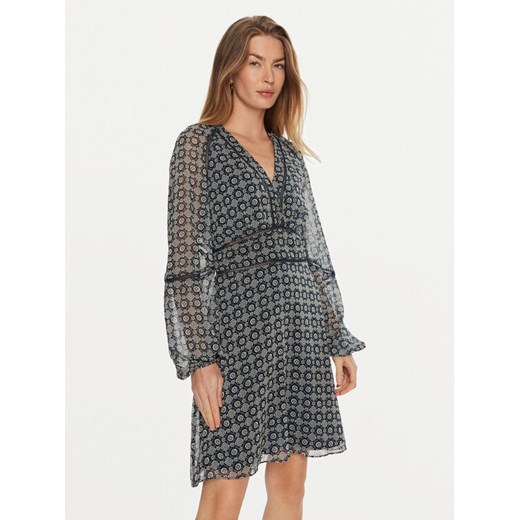 Guess Sukienka codzienna Yvette W4BK29 WDW82 Niebieski Regular Fit ze sklepu MODIVO w kategorii Sukienki - zdjęcie 182756416