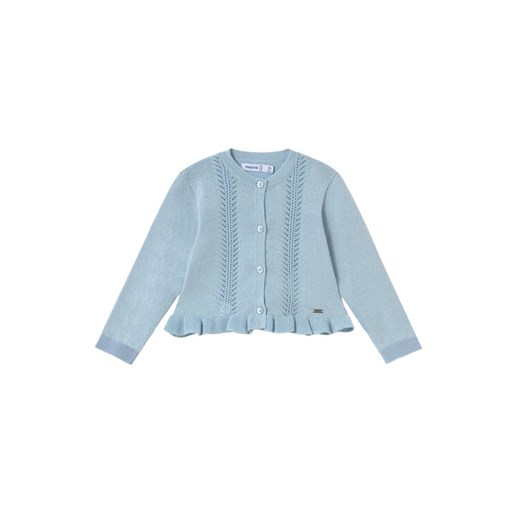 Mayoral Kardigan 1398 Błękitny Regular Fit ze sklepu MODIVO w kategorii Bluzy i swetry - zdjęcie 182756457