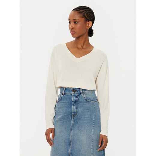 Weekend Max Mara Sweter Rania 2515361051 Écru Regular Fit ze sklepu MODIVO w kategorii Swetry damskie - zdjęcie 182756489