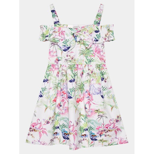 Guess Sukienka codzienna J4GK25 WBHQ0 Kolorowy Regular Fit ze sklepu MODIVO w kategorii Sukienki dziewczęce - zdjęcie 182756515