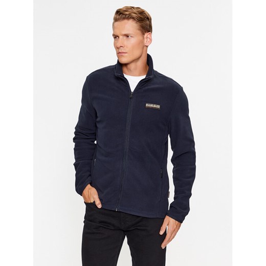 Napapijri Polar NP0A4HDU Granatowy Regular Fit ze sklepu MODIVO w kategorii Bluzy męskie - zdjęcie 182756517