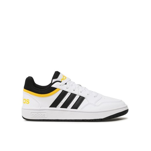 adidas Sneakersy Hoops IF2726 Biały ze sklepu MODIVO w kategorii Buty sportowe dziecięce - zdjęcie 182756526