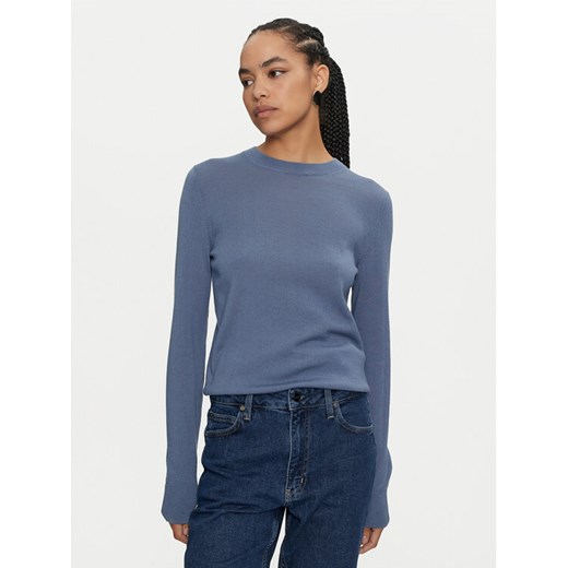 Calvin Klein Sweter K20K207452 Niebieski Regular Fit Calvin Klein XXS MODIVO