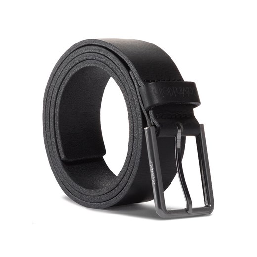 Calvin Klein Pasek Męski 35Mm Essential Belt K50K505447 Czarny ze sklepu MODIVO w kategorii Paski męskie - zdjęcie 182756567