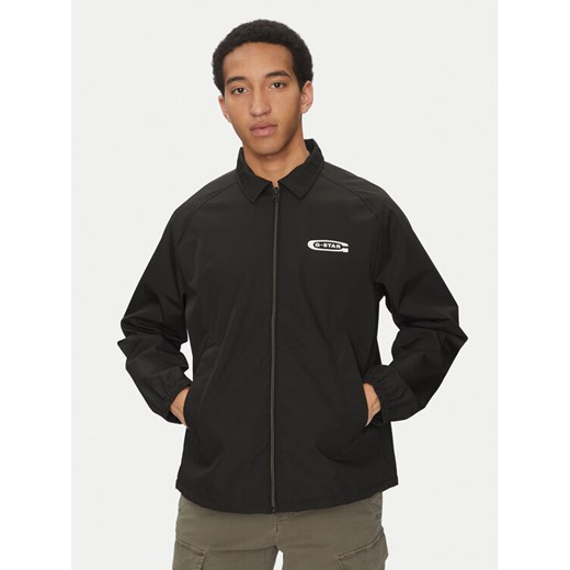 G-Star Raw Kurtka przejściowa Coach D26120-D738 G928 Czarny Regular Fit ze sklepu MODIVO w kategorii Kurtki męskie - zdjęcie 182756635