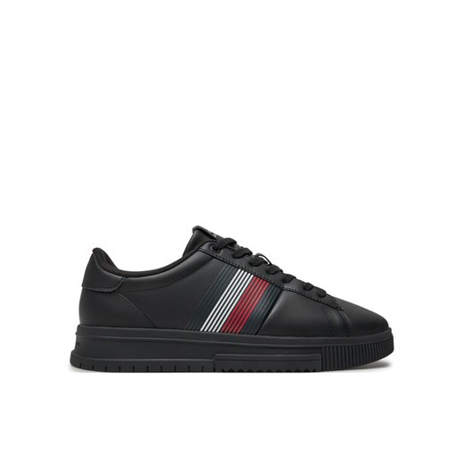 Tommy Hilfiger Sneakersy Supercup Lth Seasonal FM0FM05129 Czarny Tommy Hilfiger 44 MODIVO