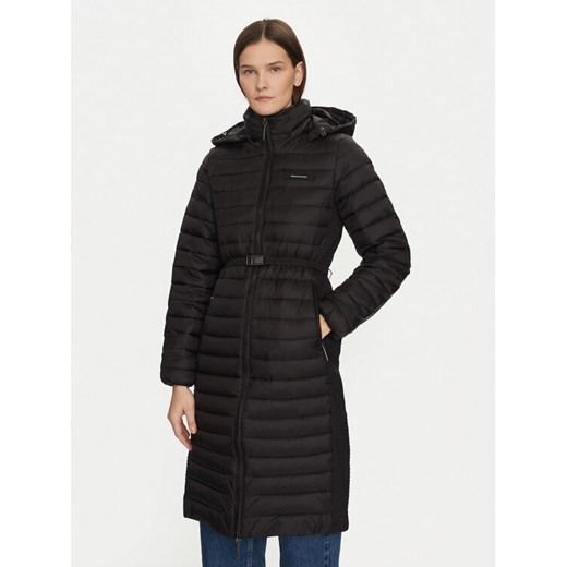 Calvin Klein Kurtka zimowa K20K207732 Czarny Slim Fit ze sklepu MODIVO w kategorii Kurtki damskie - zdjęcie 182756725