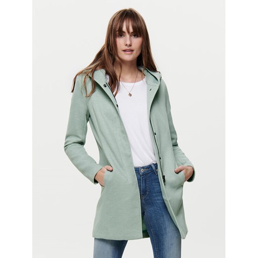 ONLY Płaszcz przejściowy Sedona 15142911 Zielony Regular Fit ze sklepu MODIVO w kategorii Płaszcze damskie - zdjęcie 182756727