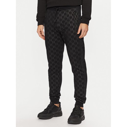 KARL LAGERFELD Spodnie dresowe 705077 544950 Czarny Regular Fit Karl Lagerfeld M MODIVO