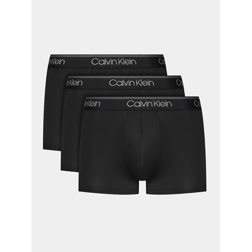 Calvin Klein Underwear Komplet 3 par bokserek Low Rise Trunk 3Pk 000NB2569A Czarny ze sklepu MODIVO w kategorii Majtki męskie - zdjęcie 182756756