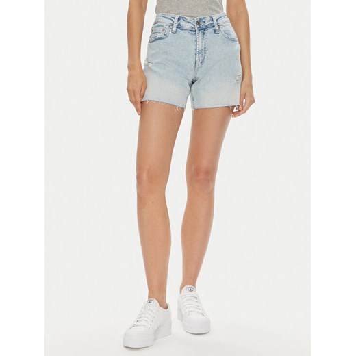 Gap Szorty jeansowe 404673-00 Niebieski Regular Fit ze sklepu MODIVO w kategorii Szorty - zdjęcie 182756789