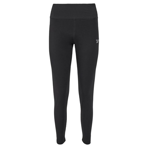 Reebok Legginsy 100037549 Czarny Slim Fit ze sklepu MODIVO w kategorii Spodnie damskie - zdjęcie 182756836