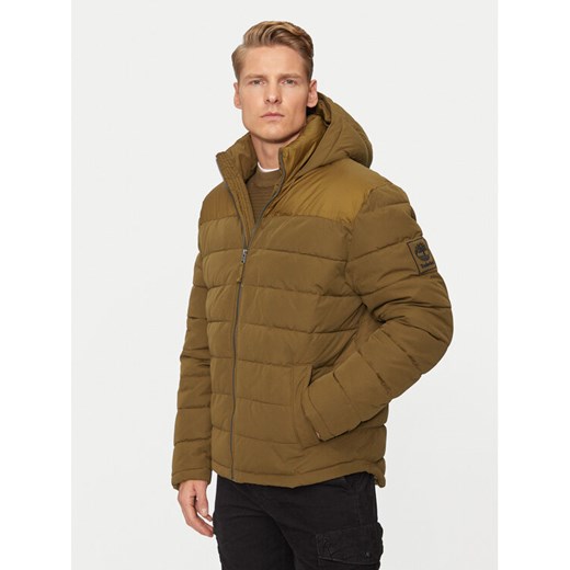 Timberland Kurtka zimowa South Twin Lake TB0A29PQ Zielony Regular Fit ze sklepu MODIVO w kategorii Kurtki męskie - zdjęcie 182756879