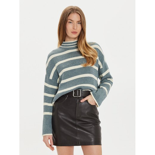 ONLY Sweter Fibi 15259096 Zielony Regular Fit ze sklepu MODIVO w kategorii Swetry damskie - zdjęcie 182756885