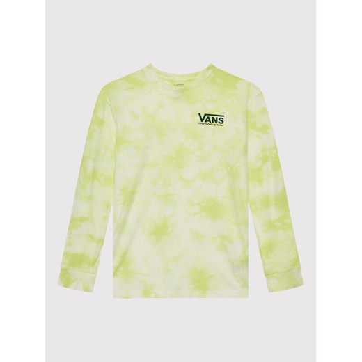 Vans Bluzka Tie Dye VN0000D4 Zielony Regular Fit ze sklepu MODIVO w kategorii T-shirty chłopięce - zdjęcie 182756895