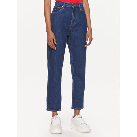 Tommy Jeans Jeansy Izzie DW0DW17184 Granatowy Relaxed Fit ze sklepu MODIVO w kategorii Jeansy damskie - zdjęcie 182756898