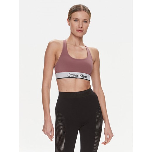 Calvin Klein Performance Biustonosz sportowy 00GWS4K170 Różowy ze sklepu MODIVO w kategorii Biustonosze - zdjęcie 182756928