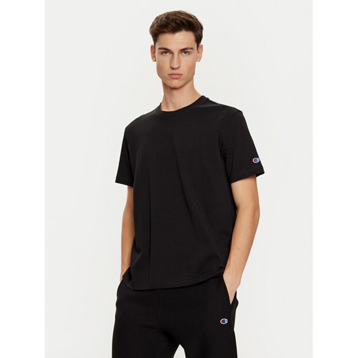 Champion T-Shirt 220713 Czarny Regular Fit ze sklepu MODIVO w kategorii T-shirty męskie - zdjęcie 182756948