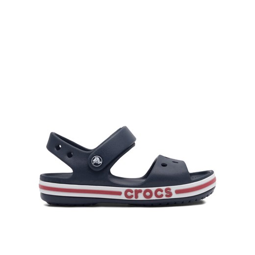Crocs Sandały BAYABAND SANDAL K 205400-4CC Niebieski ze sklepu MODIVO w kategorii Sandały dziecięce - zdjęcie 182756965