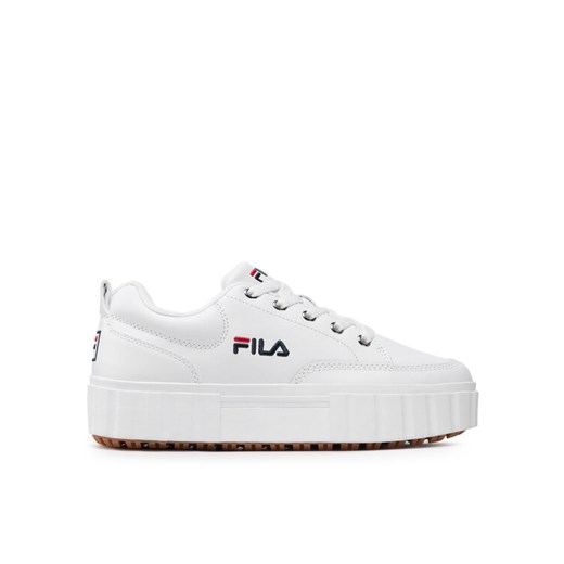 Fila Sneakersy Sandblast L Wmn FFW0060.10004 Biały ze sklepu MODIVO w kategorii Buty sportowe damskie - zdjęcie 182756977