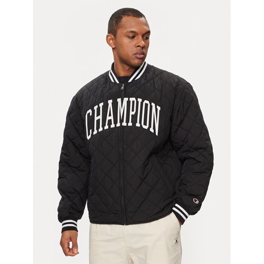 Champion Kurtka bomber 219897 Czarny Regular Fit ze sklepu MODIVO w kategorii Kurtki męskie - zdjęcie 182756985