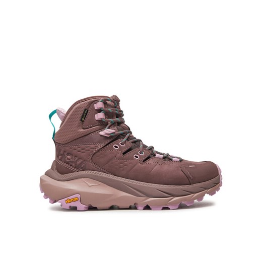 Hoka Trekkingi Kaha 2 GTX GORE-TEX 1123156 Bordowy ze sklepu MODIVO w kategorii Buty trekkingowe damskie - zdjęcie 182757067
