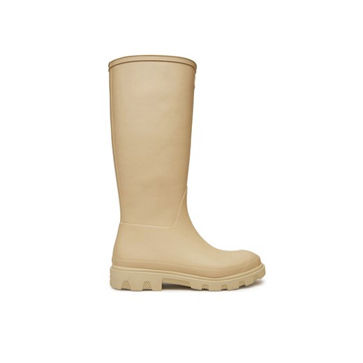 Hunter Kalosze Downpour Tall Wellington HFRW0001251 Beżowy ze sklepu MODIVO w kategorii Kalosze damskie - zdjęcie 182757099