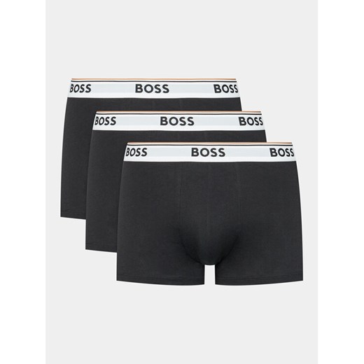 Boss Komplet 3 par bokserek Power 50475274 Czarny ze sklepu MODIVO w kategorii Majtki męskie - zdjęcie 182757105