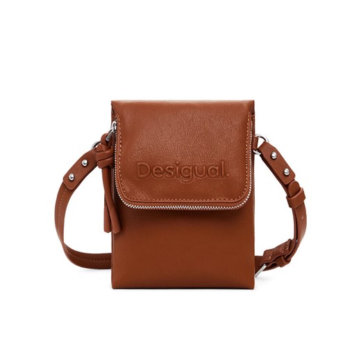 Desigual Torebka na telefon 25SAYP18 Brązowy ze sklepu MODIVO w kategorii Etui - zdjęcie 182757158
