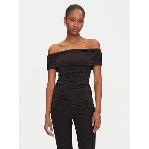 Marciano Guess Bluzka 5GGP04 6259A Czarny Regular Fit ze sklepu MODIVO w kategorii Bluzki damskie - zdjęcie 182757178