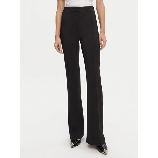 PINKO Spodnie materiałowe 104690 A213 Z99 Czarny Regular Fit ze sklepu MODIVO w kategorii Spodnie damskie - zdjęcie 182757219