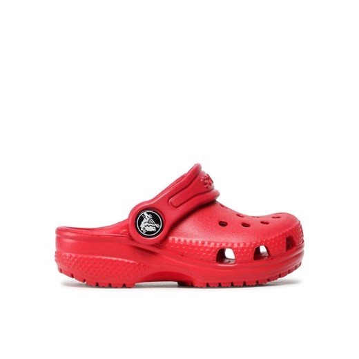 Crocs Klapki Classic Clog T 206990 Czerwony ze sklepu MODIVO w kategorii Klapki dziecięce - zdjęcie 182757236