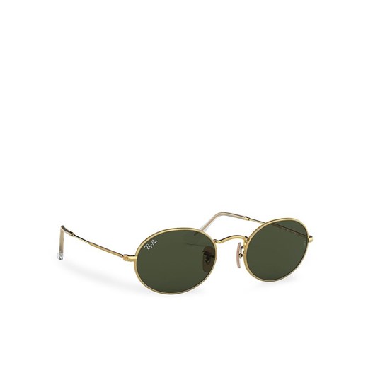 Ray-Ban Okulary przeciwsłoneczne 0RB3547 001/31 Złoty ze sklepu MODIVO w kategorii Okulary przeciwsłoneczne damskie - zdjęcie 182757269