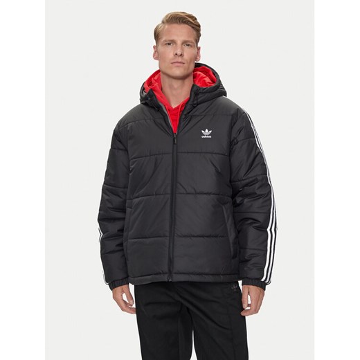adidas Kurtka zimowa adicolor JD9071 Czarny Regular Fit ze sklepu MODIVO w kategorii Kurtki męskie - zdjęcie 182757327
