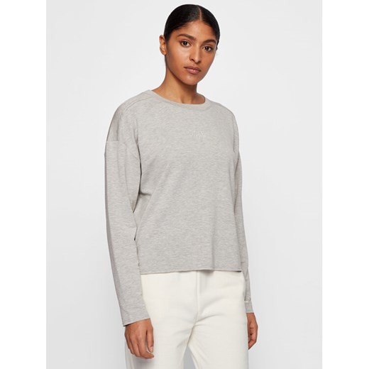 Boss Bluzka C_Elina_Active 50456738 Szary Relaxed Fit ze sklepu MODIVO w kategorii Bluzki damskie - zdjęcie 182757385