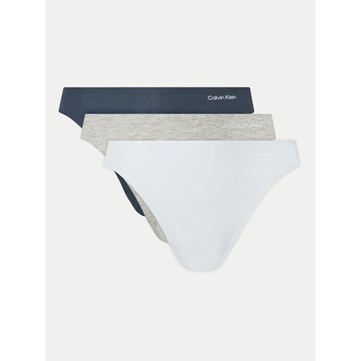 Calvin Klein Underwear Komplet 3 par fig klasycznych Bikini 3Pk 000QD5200E Kolorowy ze sklepu MODIVO w kategorii Majtki damskie - zdjęcie 182757418