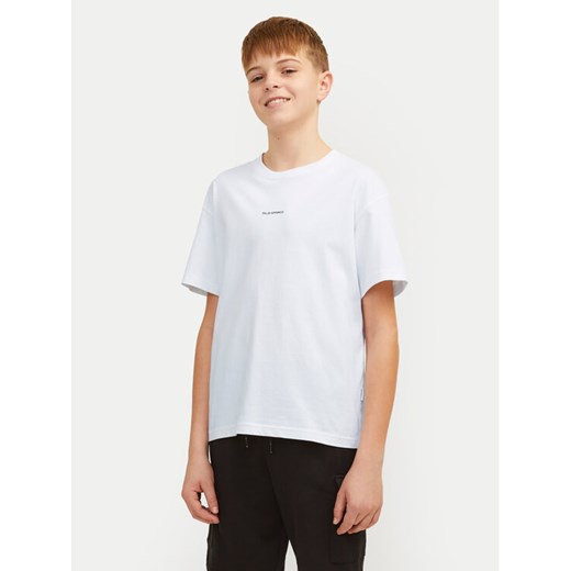 Jack&Jones Junior T-Shirt Joraruba 12257134 Biały Volume Fit ze sklepu MODIVO w kategorii T-shirty chłopięce - zdjęcie 182757496