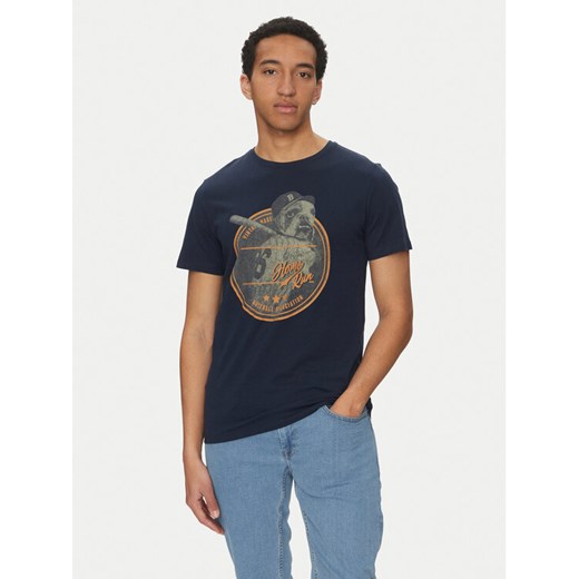 Blend T-Shirt 20717764 Granatowy Regular Fit ze sklepu MODIVO w kategorii T-shirty męskie - zdjęcie 182757526