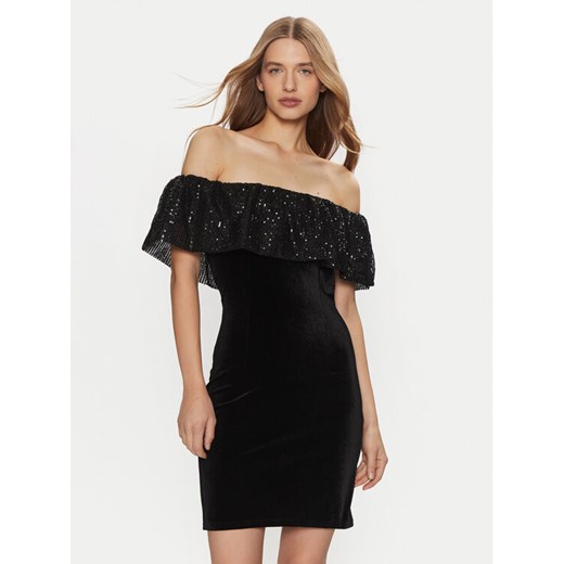 ONLY Sukienka koktajlowa Tanya 15336170 Czarny Regular Fit ze sklepu MODIVO w kategorii Sukienki - zdjęcie 182757557