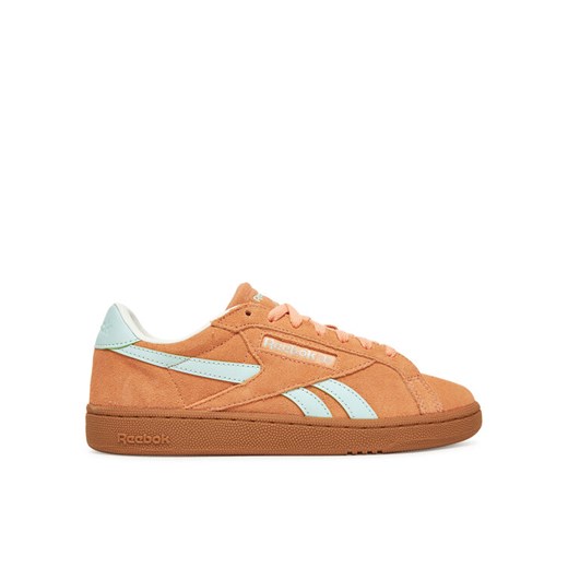 Reebok Sneakersy CLUB C GROUNDS UK 100220815 Pomarańczowy ze sklepu MODIVO w kategorii Buty sportowe damskie - zdjęcie 182757609