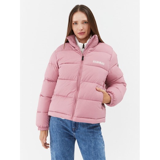 Napapijri Kurtka zimowa NP0A4HJV Różowy Regular Fit ze sklepu MODIVO w kategorii Kurtki damskie - zdjęcie 182757627