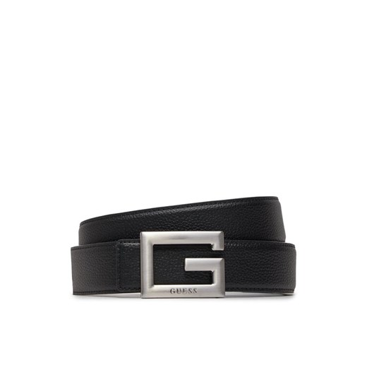Guess Pasek Męski BMGQBO P4235 Czarny ze sklepu MODIVO w kategorii Paski męskie - zdjęcie 182757638