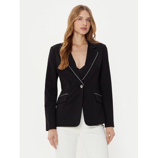 Guess Marynarka W5RN41 KCMU2 Czarny Regular Fit ze sklepu MODIVO w kategorii Marynarki damskie - zdjęcie 182757639