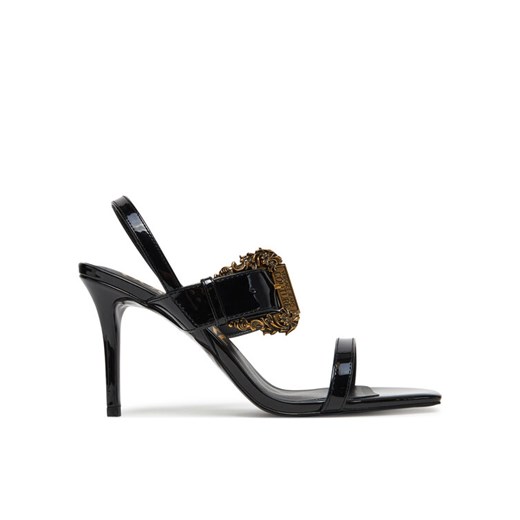 Versace Jeans Couture Sandały 78VA3S71 Czarny ze sklepu MODIVO w kategorii Sandały damskie - zdjęcie 182757658