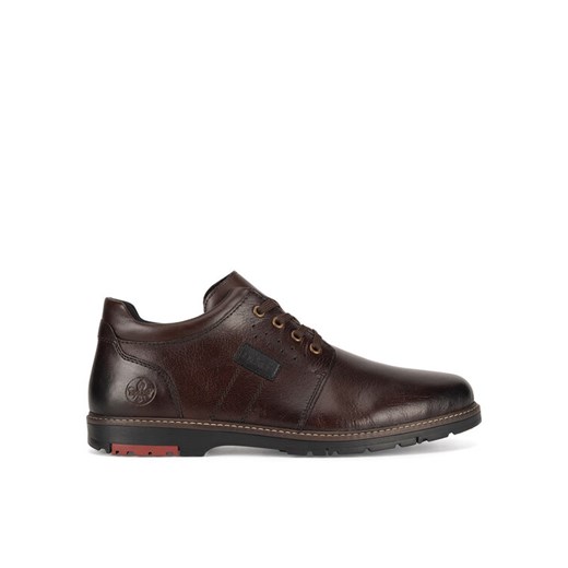 Rieker Półbuty 10511-25 Brązowy ze sklepu MODIVO w kategorii Buty eleganckie męskie - zdjęcie 182757707