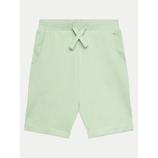 Guess Szorty sportowe L93Q25 KAUG0 Zielony Regular Fit ze sklepu MODIVO w kategorii Spodenki chłopięce - zdjęcie 182757738