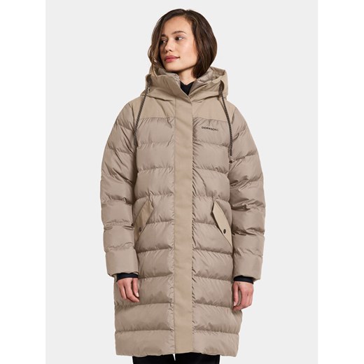 Didriksons Parka Fay Wns Parka 504524 Beżowy Regular Fit ze sklepu MODIVO w kategorii Parki damskie - zdjęcie 182757778