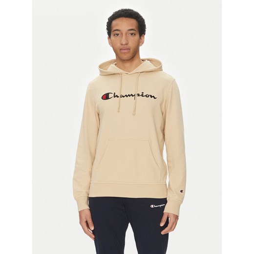 Champion Bluza 220726 Beżowy Regular Fit ze sklepu MODIVO w kategorii Bluzy męskie - zdjęcie 182757848