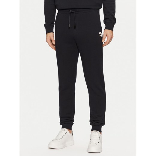 KARL LAGERFELD Spodnie dresowe 705713 551900 Granatowy Regular Fit ze sklepu MODIVO w kategorii Spodnie męskie - zdjęcie 182757879