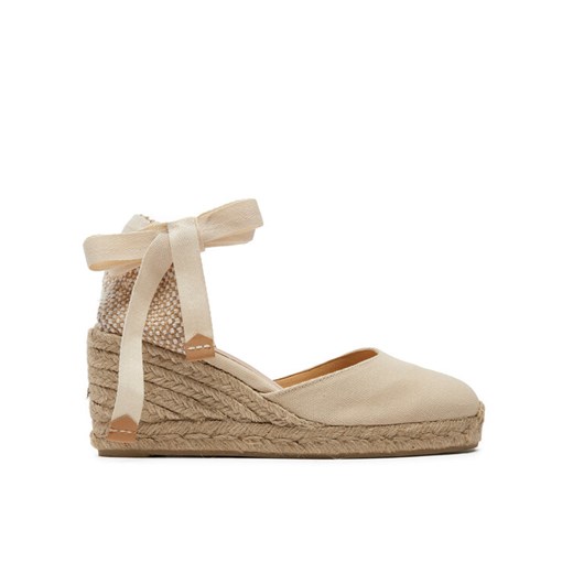 Castañer Espadryle Carina/6/001 020964 Biały ze sklepu MODIVO w kategorii Espadryle damskie - zdjęcie 182757946